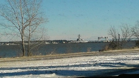 York River naval base.