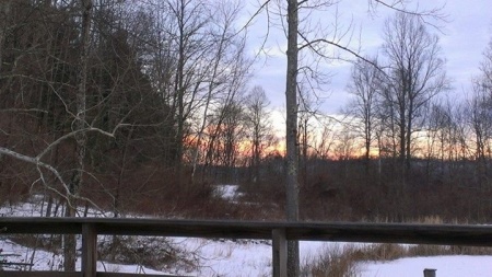 I really like the sunsets and the snow...